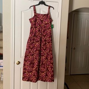 Beautiful multi color dress made by DEP